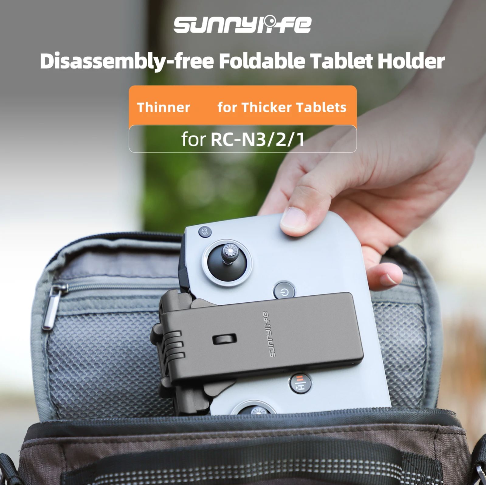 Drone Tablet Mount - Katlanabilir, Sökülmesi Gerekmeyen Drone Tablet Kontrol