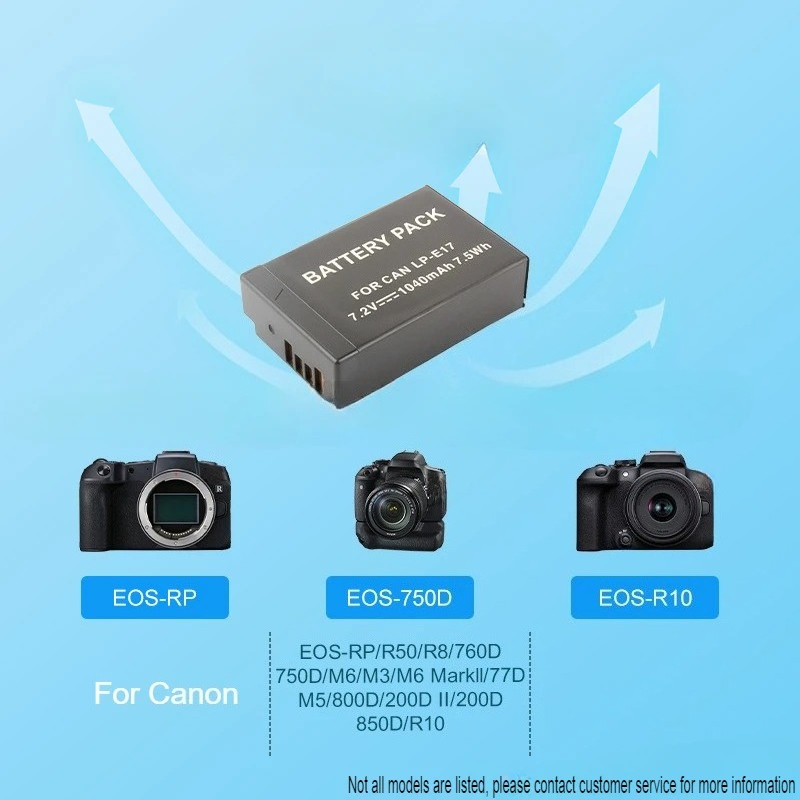 Yeni 1040mAh LP-E17 Pil Canon  - Canon Camera Eos R50 incelemesi ve fiyatı