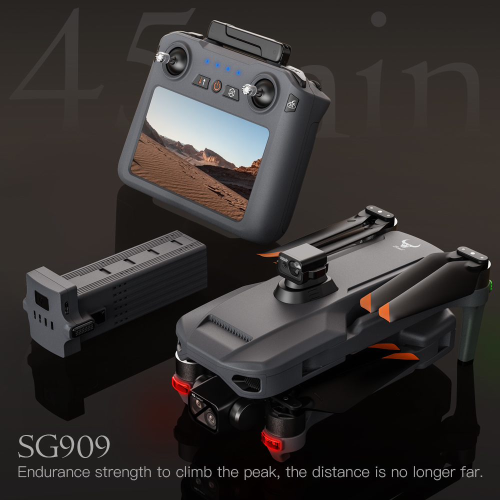 Teeggi SG909 MAX GPS Drone 4K  - Drone Controller Screen incelemesi ve fiyatı
